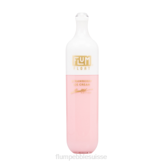 FLUM FLOAT 3000 bouffées | Flum Pebble Price H2R474 glace à la fraise