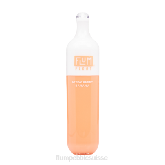 FLUM FLOAT 3000 bouffées | Flum Pebble Suisse H2R471 fraise banane