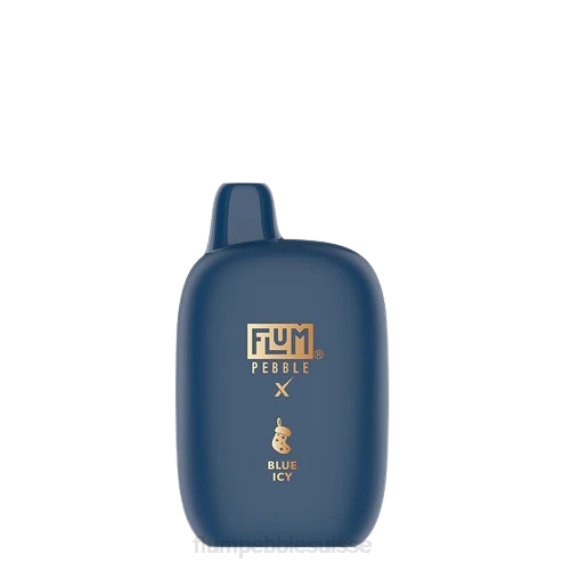 FLUM PEBBLES 6000 bouffées (édition de Noël) | Flum Pebble Suisse H2R431 bleu glacé